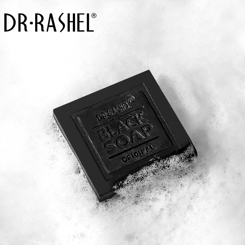 5 Dr. Rashel Black Soap – Collagen & Charcoal Deep Cleansing Soap - Image 4
