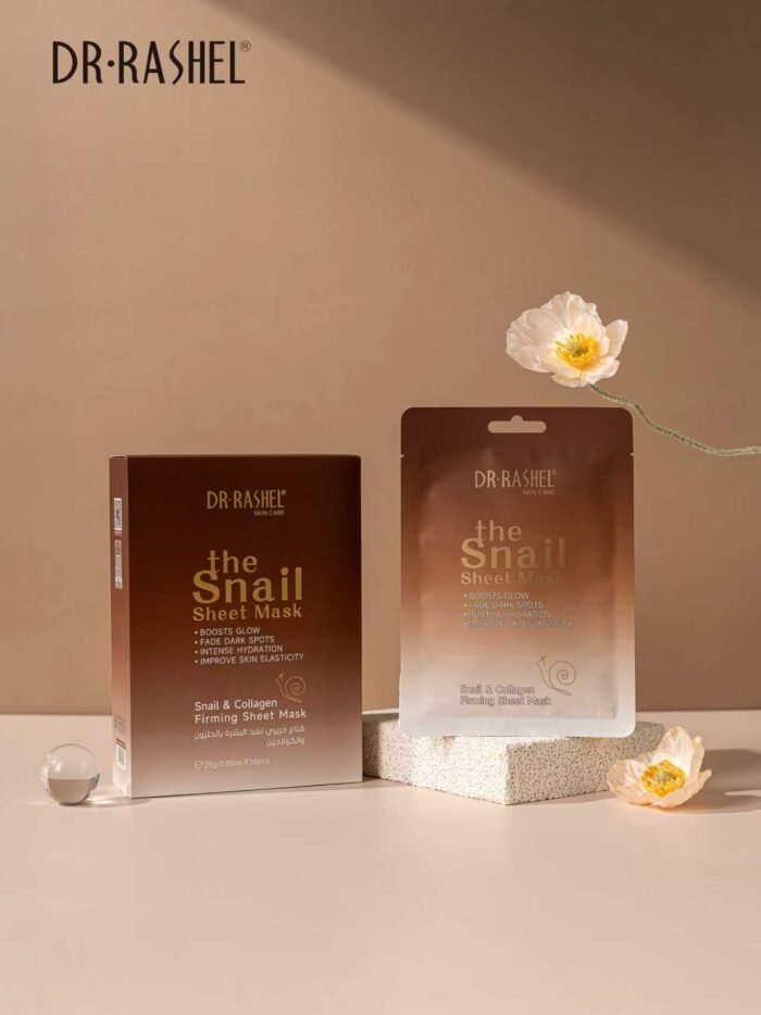 Dr. Rashel Snail & Collagen Firming Sheet Mask - Image 1