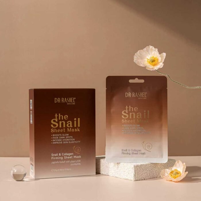 Dr. Rashel Snail & Collagen Firming Sheet Mask - Image 1
