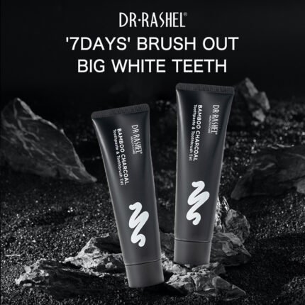 Dr Rashel Bamboo Charcoal Toothpaste & Toothbrush Set
